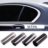HULIANFU Width 40/50/60/70/80/90 cm Heat &amp; UV Block Professional Window Tint Auto Car UV Protector Glass Sticker Sun Shade Window Film