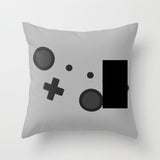 HULIANFU Super Hot Game Fans Video Gamepads Cushion Cases Retro Games Decorative Pillows Case Livingroom Sofa Couch Bed Car Throw Pillows