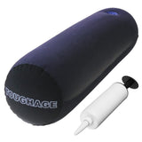 HULIANFU Man Sleeping Hugging Pillow 86cm Long Round Inflatable Bolster Roll Wedge Cushion For Back Neck And Spine Relief During Sleep