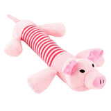 HULIANFU Pet Dog Plush Toy Squeaker Chew Animal Toy Octopus Skin Shell Bite Resistant Plush Toy Funny Durability Molar Toy Pets Supplies