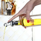 HULIANFU Olive Bottle Sprayer Spout Liquor Oil-Dispenser For Oil Wine Pourers Flip Top Stopper Kitchen Tools Wine Bottles Spout