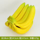 HULIANFU Simulation Fruit Model Photo Prop Artificial Banana Fake Emperor Banana Plastic Banana Bunches Funny Gift Fruit Shop Display Dec