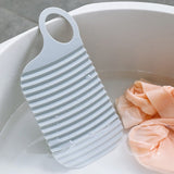 HULIANFU Travel Portable Thicken Mini Washboard Non Slip Laundry Accessories Board Washing Children  Clothes Socks Cleaning Tools