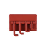 HULIANFU Three Branch Rotatable Seamless Adhesive Hook Strong Bearing Stick Hook Kitchen Wall Hanger Bathroom Kitchen supplies Hooks