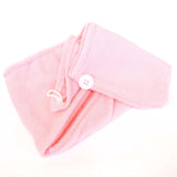 HULIANFU Microfiber Bath Towel Hair Dry Quick Drying Lady Bath Towel Soft Shower For Woman Man Turban Head Wrap Bathing Tools