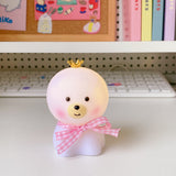 HULIANFU W&amp;G Kawaii Night Light Cartoon Creative Night Light Unplugged Bunny Decoration Bedroom Bedside Lamp Desk Lamp Home Decoration