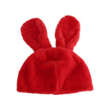 HULIANFU Lovely Luminous/no light Plush Rabbit Hat Funny Play Toy Up Down Moving Bunny Ears Toy Hat Girlfriend Children Gifts