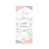 HULIANFU  Light Luxury Door Stickers Abstract  Poster Kitchen Door Stickers Pattern 3d Wallpaper Decoration Porte Home Decor EH50DS