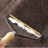HULIANFU Portable Lint Remover Pet Hair Remover Brush Manual Lint Roller Sofa Clothes Cleaning Lint Brush Fuzz Fabric Shaver Brush Tool