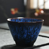 HULIANFU LUWU Ceramic Teacup Porcelain Cup Home Tea Cup Creative ceramic cup 120ml