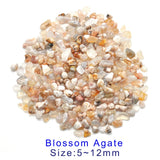 HULIANFU Natural Stones Gravel Crystals Chip Quartz Ore Minerals Reiki Healing Tumbled Agates Specimen Gemstones Home Aquarium Decoration