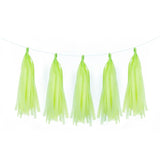 HULIANFU Tissue Paper Tassels Birthday Party Decoration Hanging Garland Ribbon Curtain Baby Shower Decor Parti  Celebration Supplies