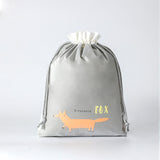 HULIANFU Waterproof Drawstring Double Layer Drawstring Bag Drawstring  Travel Buggy Bag Shoes Underwear Underpants Dirty Clothes Storage