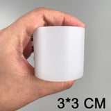HULIANFU Rhombus Columnar Candle Mould Silicone Mold DIY Scented Candle Soap Craft Gift Making Resin Casting Wax Homemade Decoration