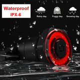 HULIANFU NEWBOLER Smart Bicycle Rear Light Auto Start/Stop Brake Sensing IPx6 Waterproof USB Charge Cycling Tail Taillight Bike LED Light