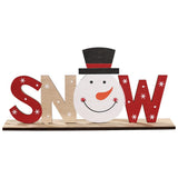 HULIANFU Wooden Christmas Door Wreath Oranments Wall Xmas Dec Merry Christmas Decor For Home  Happy New Year Naviidad Door Wreath