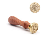 HULIANFU Retro Wood Stamp Classic 26 Letter A-z Alphabet Initial Sealing Wax Seal Stamp Ancient Seal Post Decorative Antique Stamp Gifts