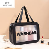 HULIANFU Women  Cosmetic Bag Makeup Bag Outdoor Multifunction Travel  Organizer Bags Waterproof Female Storage Cases Bags for Women