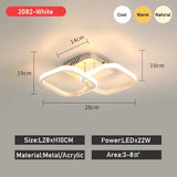 HULIANFU Modern Led Aisle Light Ceiling Lights Cloakroom Corridor Balcony Foyer  Ceiling Lamp Acrylic Decoration Home Lustering Luminaire