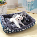 HULIANFU Pet Dog Bed Sofa Mats Pet Products Coussin Chien Animals Accessories Dogs Basket Supplies For Large Medium Small House Cat Bed