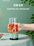 HULIANFU Portable and Simple Office Cup Juice Cup Cold Drink Glass Travel Wine Glass Double Wall Wine Glass Creative Caneca Home Eg50bl
