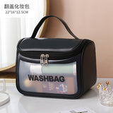 HULIANFU Women  Cosmetic Bag Makeup Bag Outdoor Multifunction Travel  Organizer Bags Waterproof Female Storage Cases Bags for Women