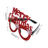 HULIANFU 2023 Christmas Headbands Christmas Tree Reindeer Antlers Hairband Xmas Party Kids Hairhoop  Christmas Glasses Photo Booth Props