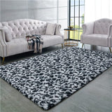 HULIANFU Luxury leopard Plush Carpet Living Room Decoration thick Bedroom Carpets Anti-slip Floor Soft Lounge mats Large Carpets Floor