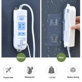 HULIANFU Multi-Purpose Hooks 5/10 Pairs Double-sided Adhesive Wall Hooks Waterproof Clothes Hats Towel Hooks Kitchen Bath Door Hooks