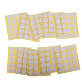 HULIANFU Pack of 100/200 Candle Wick Stickers Double-sided Adhesive Dots for Candle Making 20mm