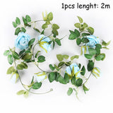 HULIANFU Wedding Decoration 10-40cm Rattan Wreath Metal Hoop Wreath Decor Floral Hoop Christmas Decor for Home Hanging Artificial Flower