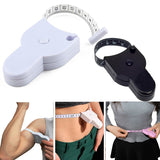 HULIANFU Self-tightening Body Measuring Ruler Sewing Tailor 150cm/60 Inch Sewing Tailor Body Measuring Measure Ruler Dressmaking