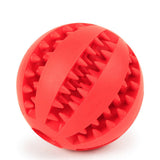 HULIANFU Toys for Dogs Rubber Dog Ball For Puppy Funny Dog Toys For Pet Puppies Large Dogs Tooth Cleaning Snack Ball Toy For Pet Products