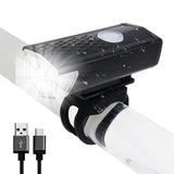 HULIANFU USB Rechargeable Bike Light MTB Bicycle Front Back Rear Taillight Cycling Safety Warning Light Waterproof Bicycle Lamp Flashligh