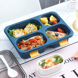 HULIANFU Portable Outdoor Bento box japanese style food storage containers Leak-Proof lunch box for kids with Soup Cup Breakfast Boxes