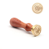 HULIANFU Retro Wood Stamp Classic 26 Letter A-z Alphabet Initial Sealing Wax Seal Stamp Ancient Seal Post Decorative Antique Stamp Gifts