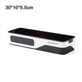 HULIANFU Wall Mounted Bathroom Shelf Shampoo Shower Organizer Punch-Free Bathroom Shelves Storage Rack Drainage Holder Household Items