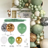HULIANFU Rose Apricot Balloon Garland Arch Kit Wedding Birthday Party Decoration Kids Confetti Latex Balloons Baby Shower Decor Baloon