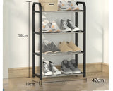 HULIANFU Shoe rack Simple multi-layer door shoe cabinet Multi-functional storage shoe rack for household dormitory