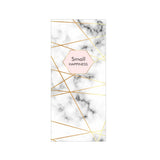 HULIANFU  Light Luxury Door Stickers Abstract  Poster Kitchen Door Stickers Pattern 3d Wallpaper Decoration Porte Home Decor EH50DS