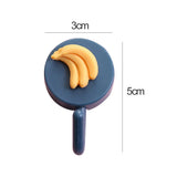 HULIANFU New Cute Animal Wall Hook for Key Holder Coat Towel Hanging Plastic Mask Holder Bathroom Organizer Wall Decor Home Accessories