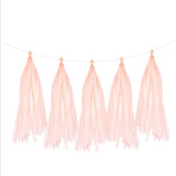 HULIANFU Tissue Paper Tassels Birthday Party Decoration Hanging Garland Ribbon Curtain Baby Shower Decor Parti  Celebration Supplies