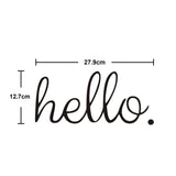 HULIANFU WC Toilet Entrance Sign Door Stickers For Public Place Home Decoration Creative Pattern Wall Decals Diy Funny Vinyl Mural Art