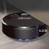 HULIANFU Robot Vacuum Intelligent Multiple Cleaning Modes Vacuum For Pet Hairs Hard Floor Carpet With UV Lamp Lazy Sweeper Vacuum Cleaner