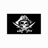 HULIANFU   Yehoy hangiing 90x150cm Skull and Cross Crossbones Sabres Swords Jolly Roger pirate Dead Man  Chest Flags