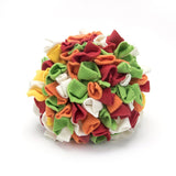 HULIANFU Snuffle ball Dog Puzzle Toys Increase IQ Slow Dispensing Feeder Pet Cat Training Games Feeding Feeding Food Intelligence Toy