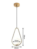 HULIANFU Nordic Glass Ball Pendant Lights Industriel Hanging Lamp luxury Gold Silver Brass art Kitchen hotel hoop decor Pendant Lamp
