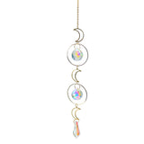 HULIANFU Prism Suncatcher,Hanging Window Crystals,Rainbow Light Catcher,Crystal Sun 50mm Catcher,Summer Gift,Octagon Beads