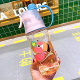 HULIANFU New 400/600Ml 3 Color Solid Plastic Spray Cool Summer Sport Water Bottle Portable Climbing Outdoor Bike Shaker My Water Bottles