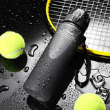 HULIANFU Water Bottle Sport Frosted Tour Outdoor Leak Proof Seal Child School Water Bottles for Children Kids Tritan Drinkware BPA Free